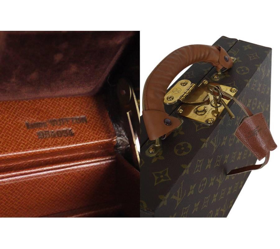 Louis Vuitton Monogram Jewellery Case M47140 Rare 4