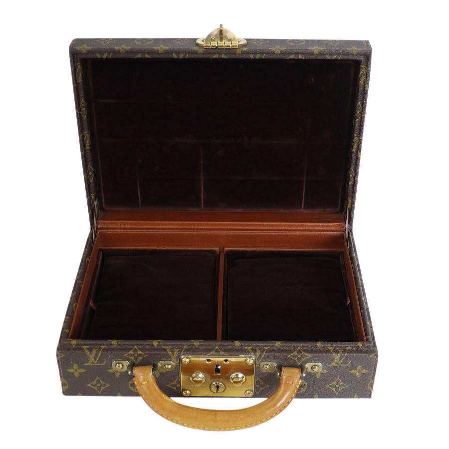 Louis Vuitton Monogram Jewellery Case M47140 Rare 3