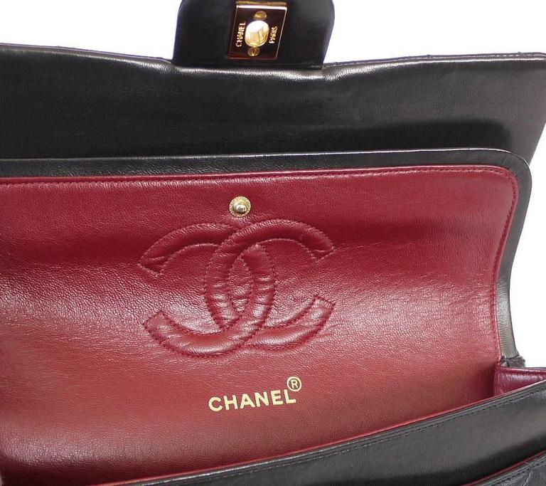 Vintage Chanel 2.55 Double Flap Classic Shoulder Bag 25cm at 1stDibs ...