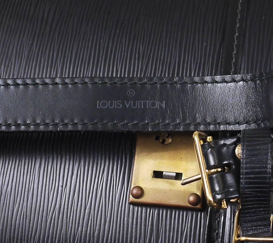 Louis Vuitton Black Epi Boite Chapeaux 50 Hat Box Trunk Case Rare at ...
