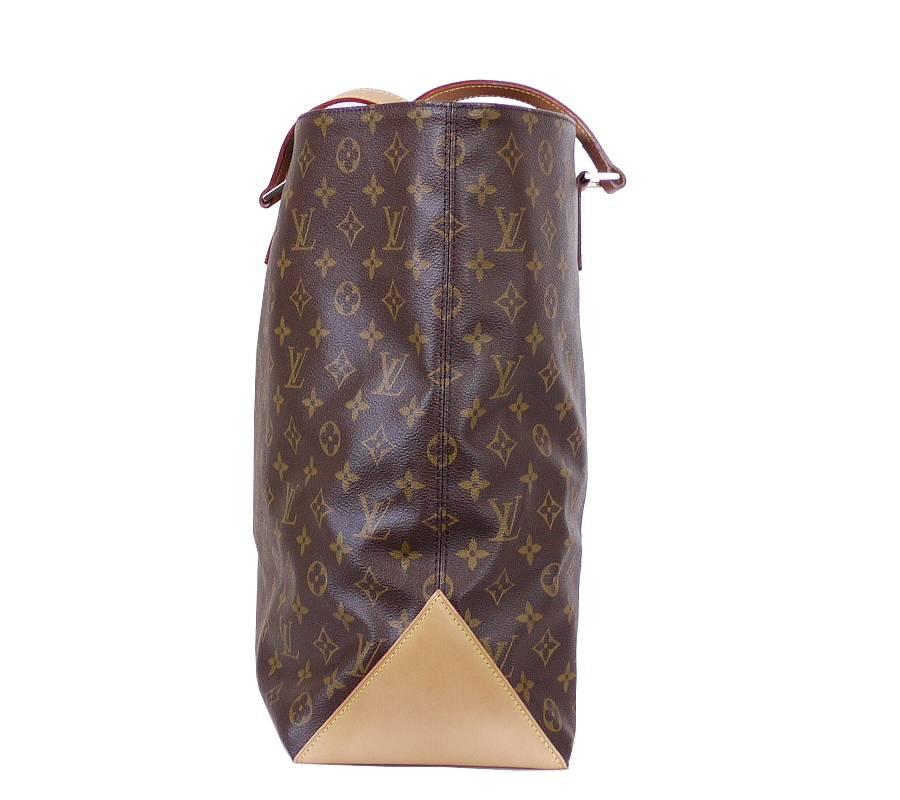 Louis Vuitton Monogram Cabas Alto shopping tote bag XL In Excellent Condition In Hiroshima City, JP