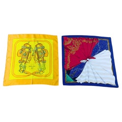 Rare Hermès Vintage Silk Gavroche Pair — Brides de Gala & Souvenirs de Paris
