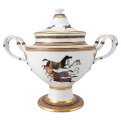 Plato para compota «Cheval d'Orient» de Hermès
