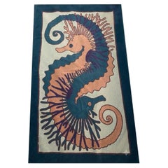 Hermès Seahorses Terry Beach Towel