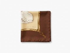 Brand New Hermès Les Lévriers 90 Silk Scarf by Xavier de Poret