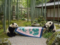 Hermès Pandas Terry Beach Towel