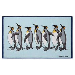 Hermès Penguins Terry Beach Towel