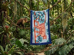 Hermès Monkeys Terry Beach Towel