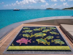 Hermès Double XL Bali Fishes Terry Beach Towel