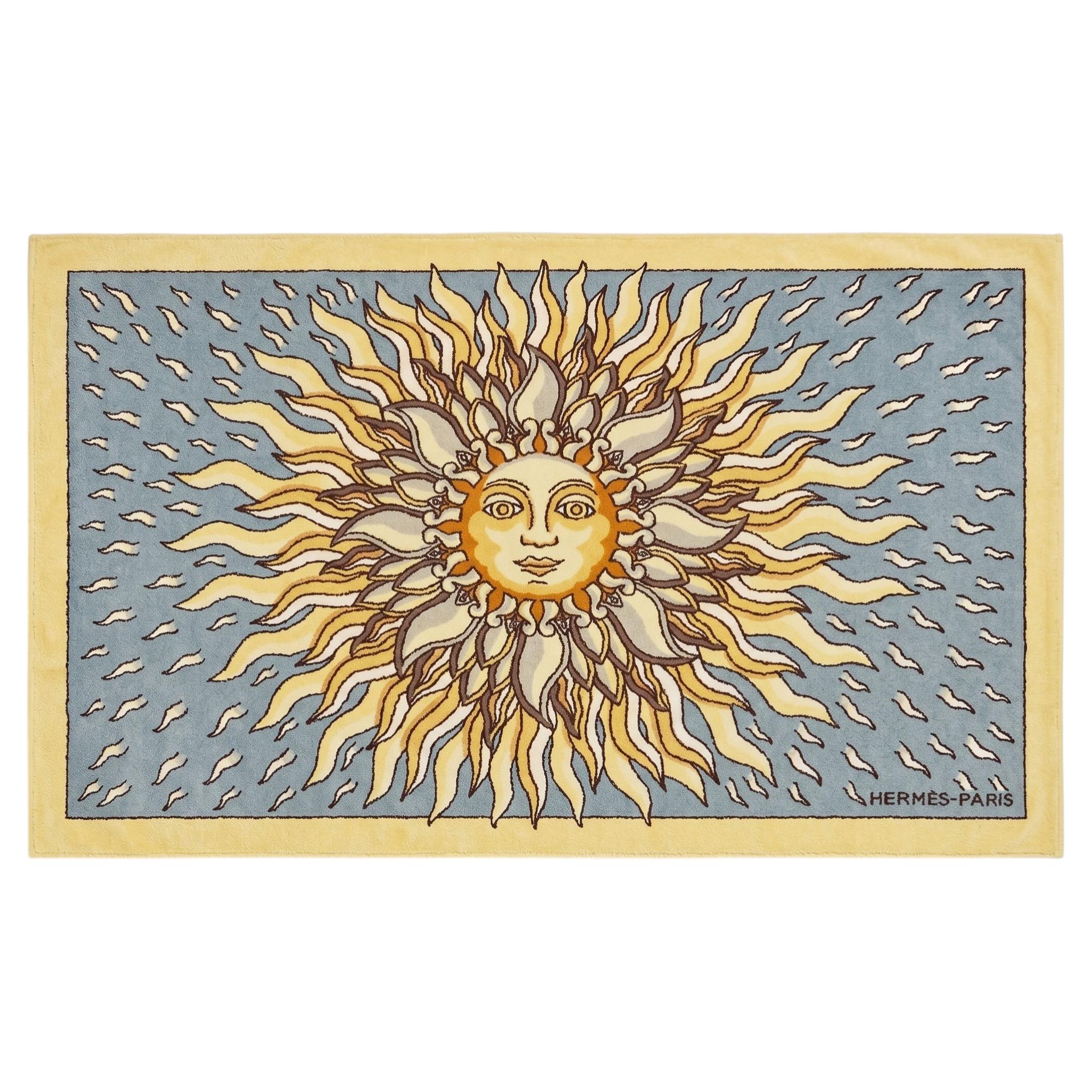 Telo da mare in spugna Hermès "Sun" in vendita