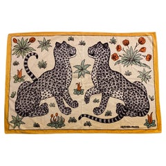 Hermès Leopards Terry Beach Towel