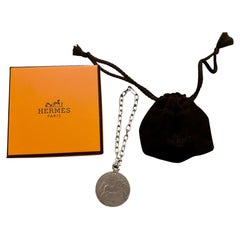 Rare Vintage Hermès Gaetan de Percin Silver Keys Holder or Charm