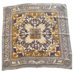 Foulard Hermès 90 en Soie Early America