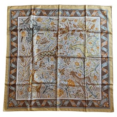 Brand New Hermès Pavement 90 Silk Scarf