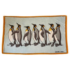 Hermès Penguins Terry Beach Towel