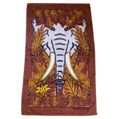Hermès Elephant Terry Beach Towel
