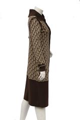 Diorling by Christian dior button jumper dress