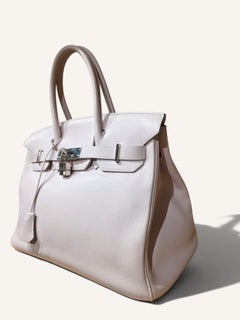 Sac Hermès Birkin 30 Rose Dragée 2007