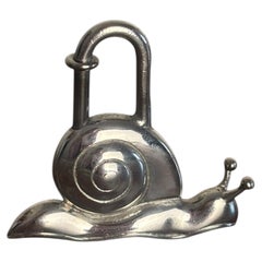 Cadenas Hermès Escargot 1995 Argenté