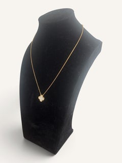 Collier Van Cleef & Arpels Vintage Alhambra Mother of Pearl Or et Nacre