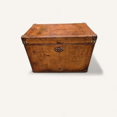 Malle Louis Vuitton Courrier en cuir circa 1930