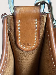 Sac Hermès Evelyne PM Cuir Barenia année 2000