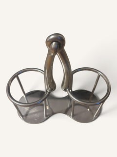 Porte-huile et vinaigre Hermès, vers 1960-1970
