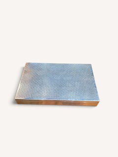 Boîte Hermès vintage, motif « H », vers 1970