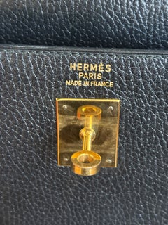 1994 Sac Hermès Kelly 40 Ardennes Noir