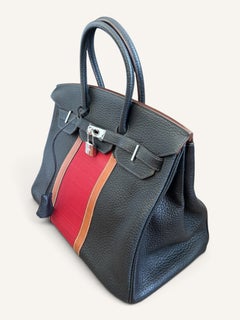 Sac Hermès Birkin 35 Tri Color