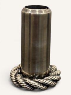 Hermès Vintage-Kerzenhalter „Cordage“, um 1970–80