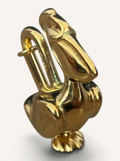 Cadenas Hermès Pélican Doré 1992