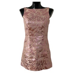 Balenciaga Nicolas Ghesquière Spring 2008 Pink Metallic Dress Sex and the City
