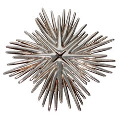 Christofle Silver Brooch Pendant Palmaceae Serie, Designed by Michele Oka Doner