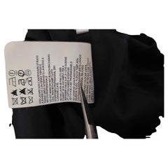 Versace Collection Black Crystal Embellished Cutout Cocktail Dress UK 10 US 6