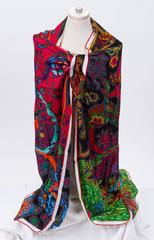 Hermes 54" Cashmere Silk Shawl Scarf by Lugo
