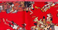 New HermesRare Maxi Twilly Kachinas in Box