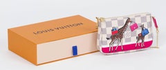 New Vuitton Limited Edition Mini Pouchette Giraffe Bag