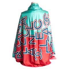 Scialle oversize Chanel New Teal Coral
