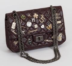 Chanel Lucky Charms Brown Lambskin Flap Bag