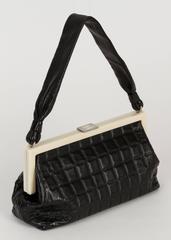 Chanel Black & White Frame Quilted Bag