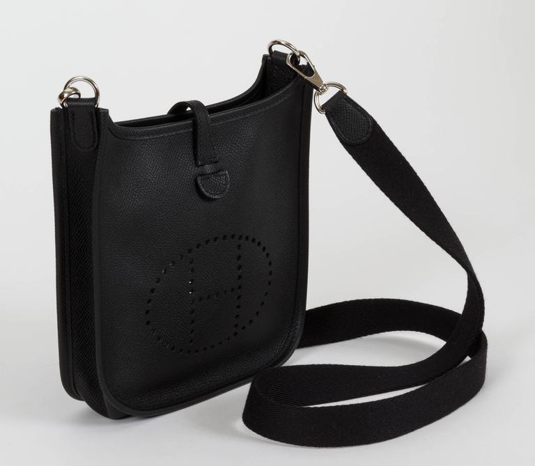 Hermes Evelyne Mini In Black, Women's Fashion, Bags & Wallets, Cross-body  Bags on Carousell