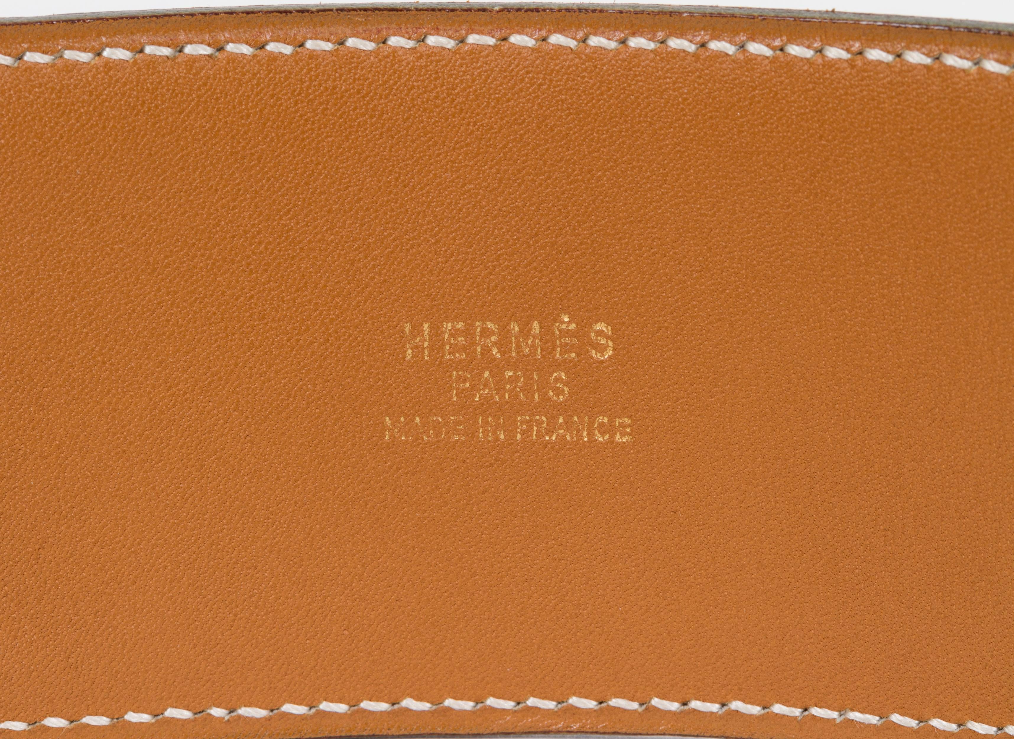 ceinture collier de chien hermes