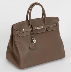 Hermès Birkin 40 Etoupe Clemence