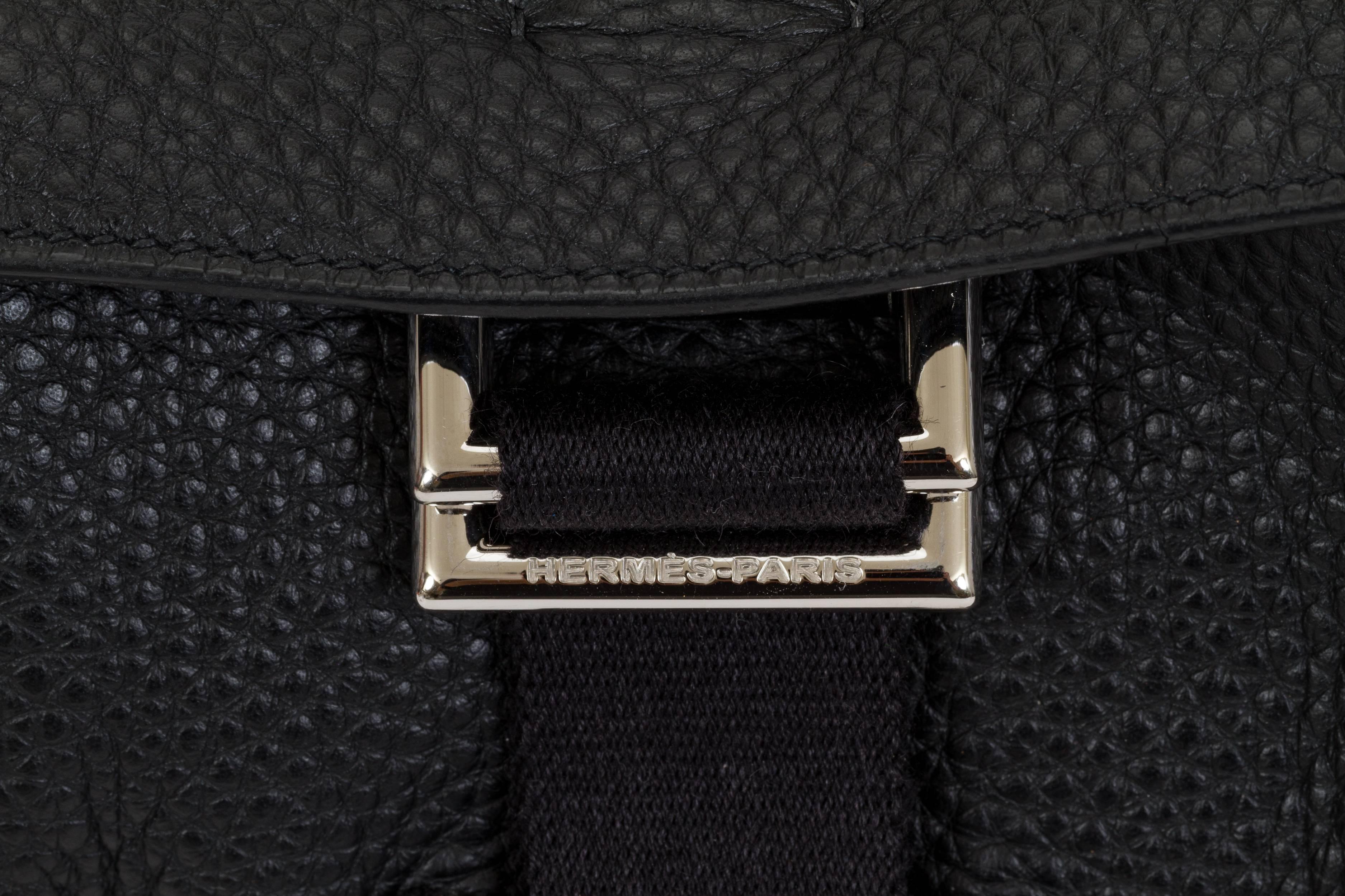 Hermès Black Clemence Men's Shoulder Bag 2
