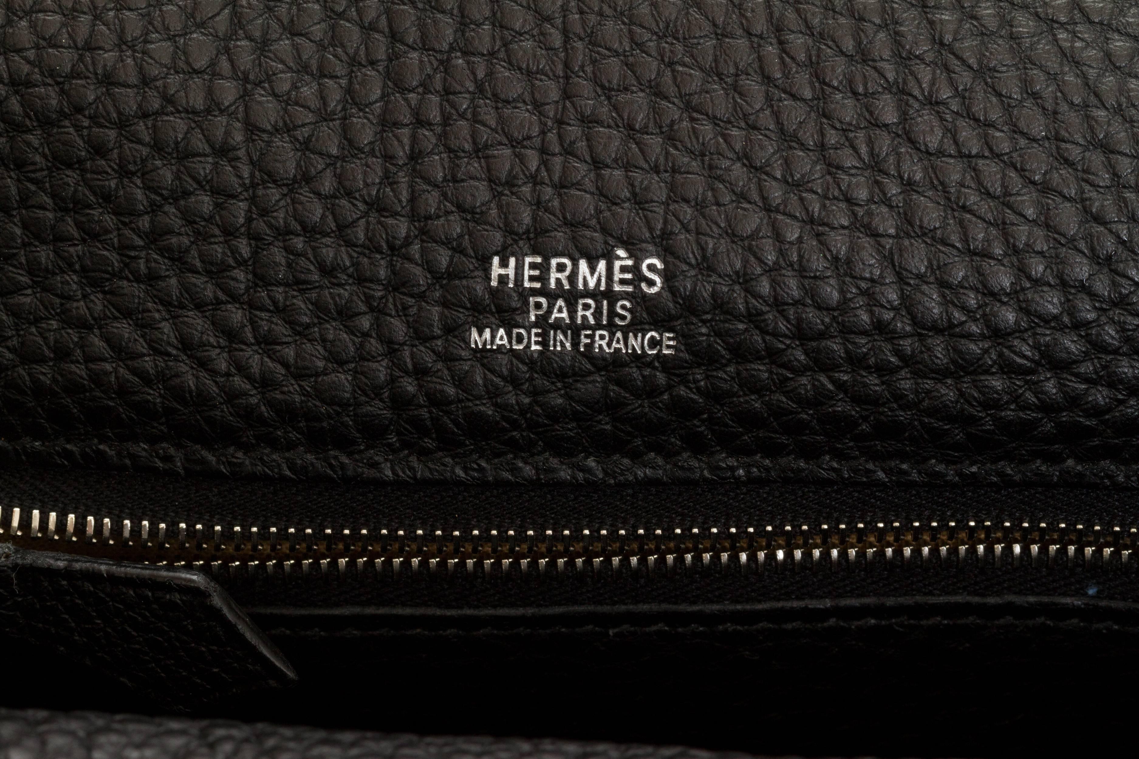 Hermès Black Clemence Men's Shoulder Bag 3