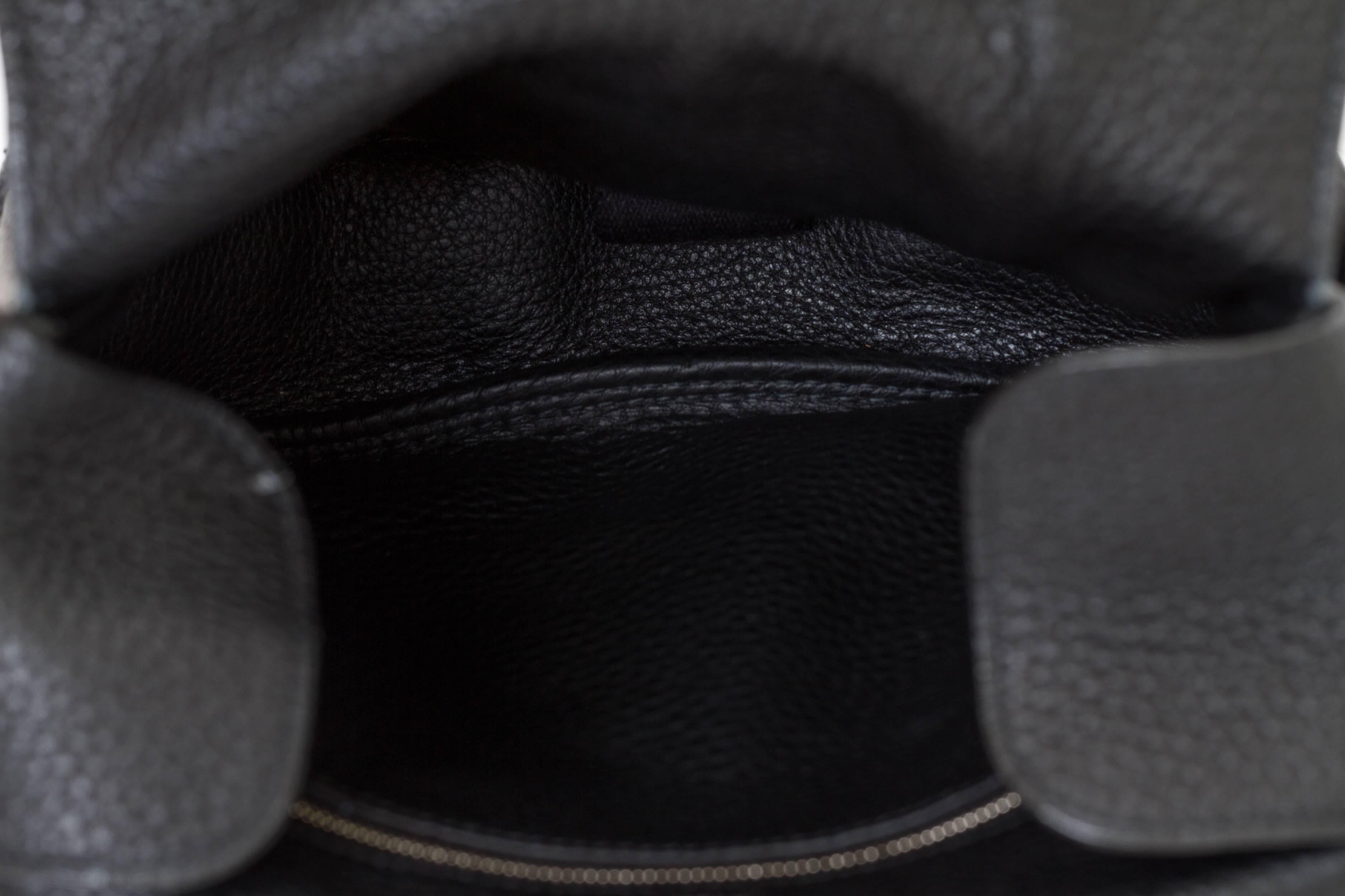 Hermès Black Clemence Men's Shoulder Bag 4