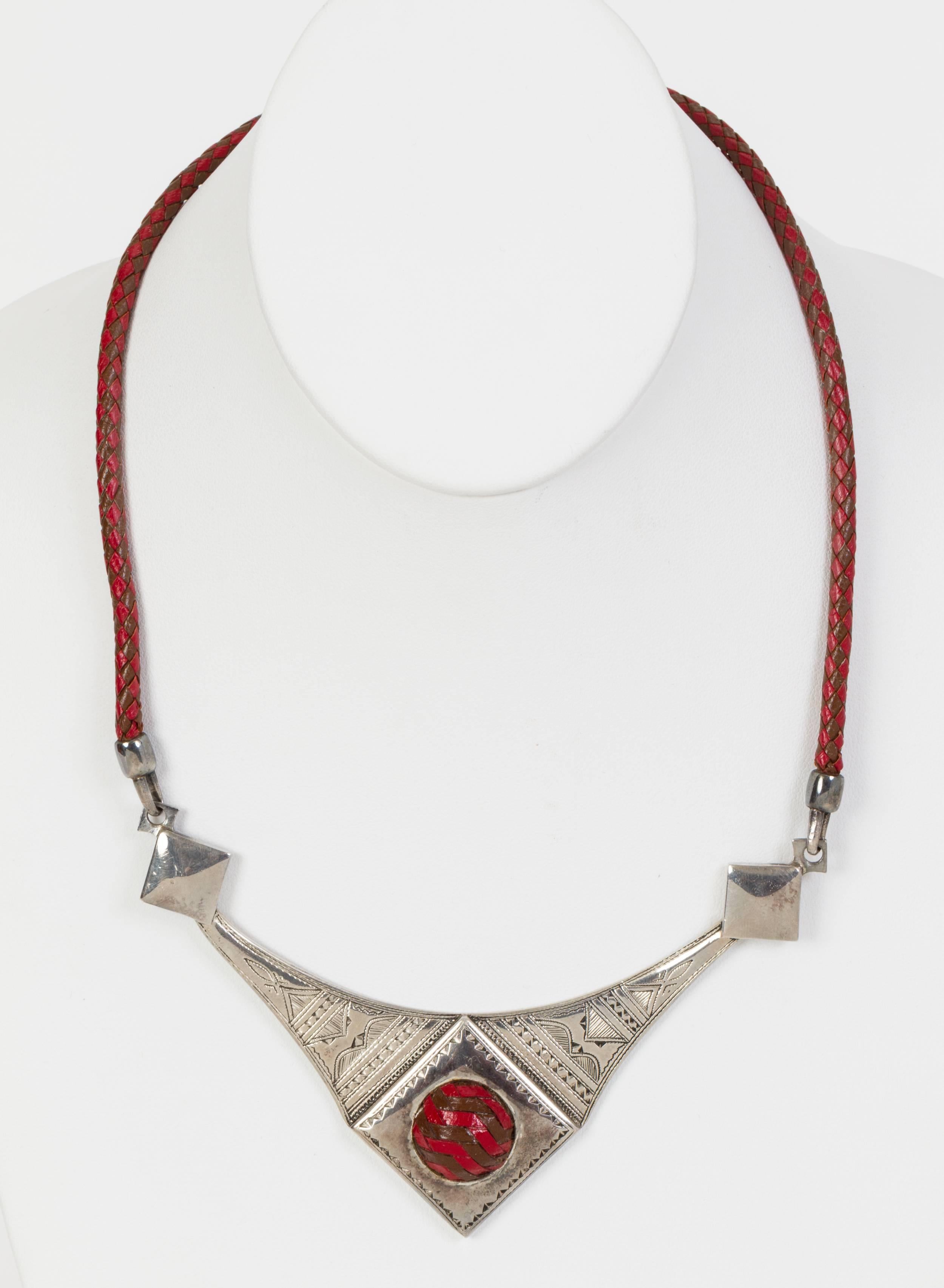 Women's Hermès Silver Tuareg Necklace