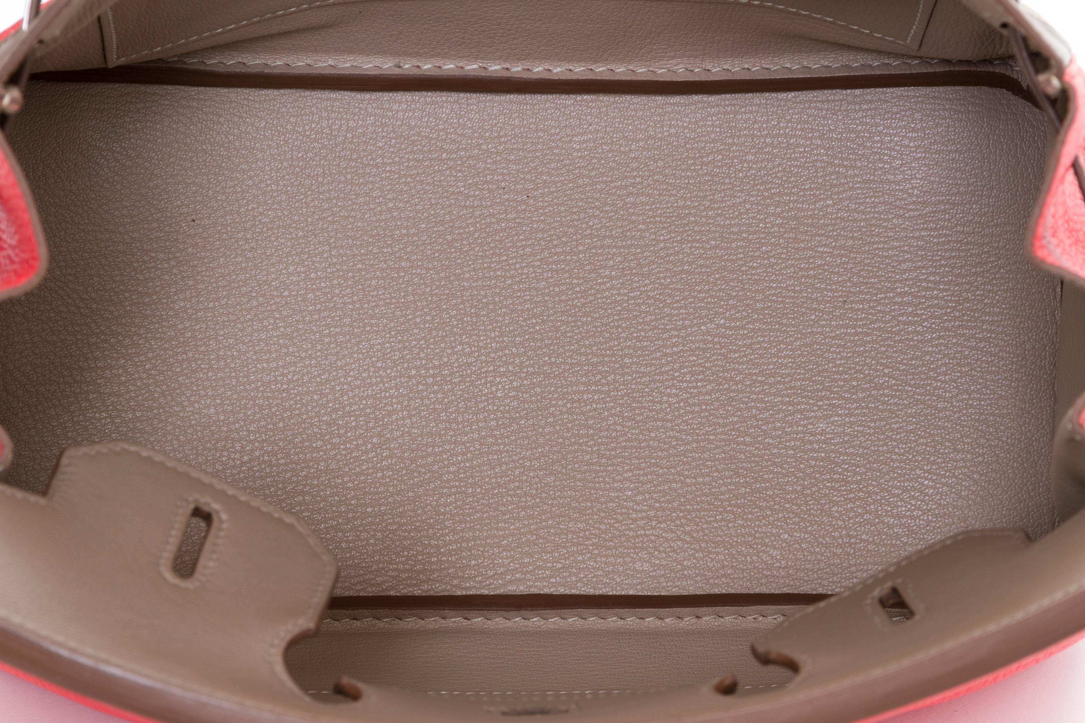 Women's Hermès Limited Edition Birkin 30cm Tricolor Bag