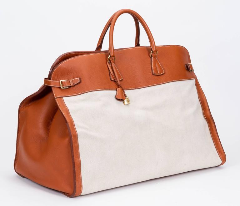 Hermès Custom Order Oversized Luggage Bag at 1stDibs